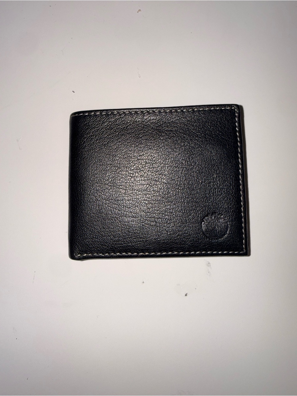 Timberland Black Leather Bi-Fold Wallet